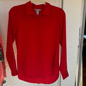 H&M size 6 button up blouse